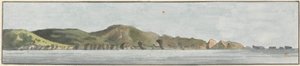 Il Punto di Partenza, Nord Est da Nord (uno di cinque disegni su un supporto)