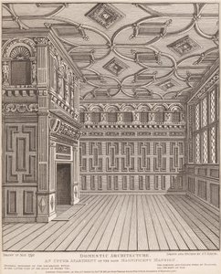 Architettura domestica, un appartamento al piano superiore della stessa magnifica dimora da John Thomas Smith