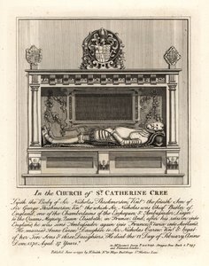 Effigie funeraria di Sir Nicholas Throkmorton