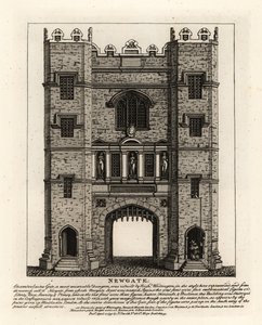 Newgate, ricostruita nel 1672 dopo l
