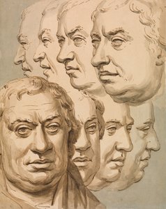 Studi dal busto di Samuel Johnson da John Thomas Smith