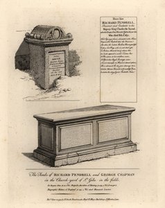 Tombe del realista Richard Penderel (d) da John Thomas Smith