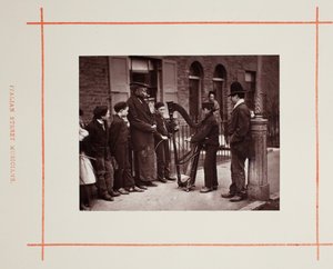 Musicisti di Strada Italiani, 1877 da John Thomson