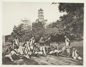 Soldati tartari da John Thomson