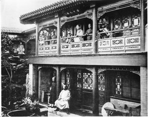 La casa del signor Yang, c.1872 da John Thomson