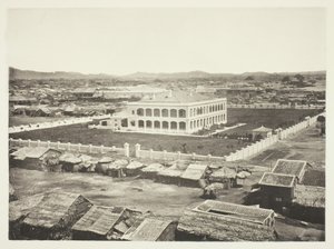 Il vecchio sito della fabbrica, Canton, c. 1868 da John Thomson
