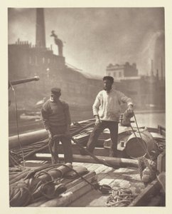 Lavoratori sulla "Strada Silenziosa" da John Thomson