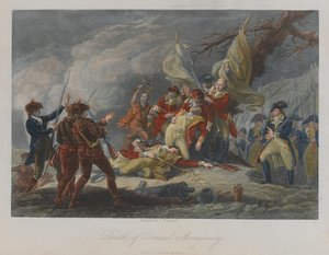 Morte del Generale Montgomery, 1775