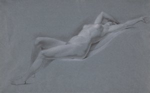 Nudo reclinato, vista frontale da John Trumbull