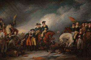 La cattura degli Assiani a Trenton, 26 dicembre 1776 da John Trumbull