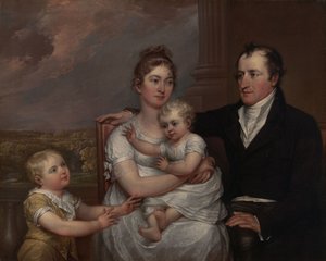 La famiglia Vernet da John Trumbull