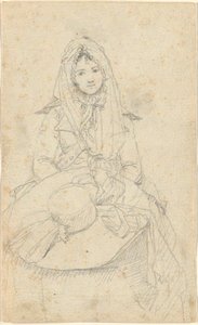 Senza Titolo, dal folio: Schizzi in Francia e Germania, uno dei 22 fogli nel Folio B da John Trumbull