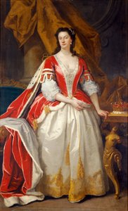 Elizabeth, Contessa di Northampton da John Vanderbank