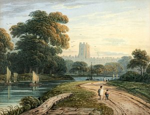 Figure sulla Strada per Windsor da John Varley