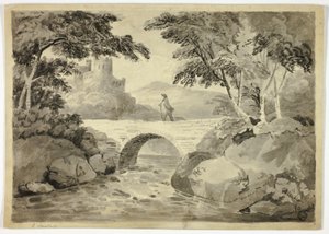 Castello di Kidwelly, Galles del Sud da John Varley