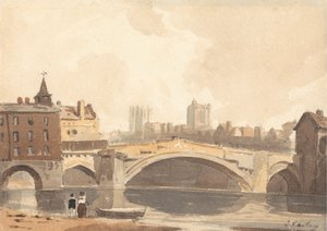 Veduta di York da John Varley