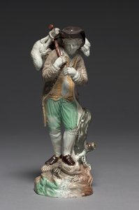 La pecora smarrita, realizzato dalla Fabbrica di Staffordshire