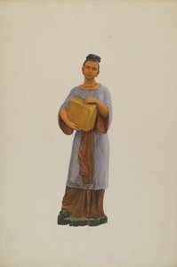 Figura del negozio di tè, c. 1938 da John W Kelleher