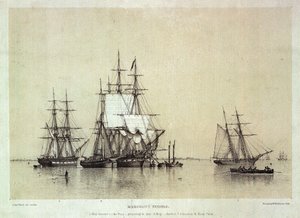 Studi Marini, navi mercantili da John Ward