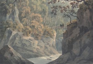 Ponte Alpino e Paesaggio Boschivo vicino a Pistil y Maw