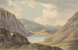 Llyn Geirionedd non Lontano da Trefriew, sul Fiume Conway, Carnarvonshire da John Warwick Smith