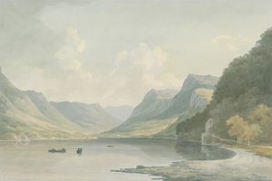 Ullswater, guardando verso Patterdale da John Warwick Smith
