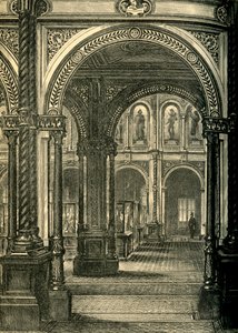 Corte Centrale o del Prestito, Museo di South Kensington, c1860s
