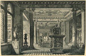 La Galleria Ceramica, Museo di South Kensington, c1876, 1881 da John Watkins