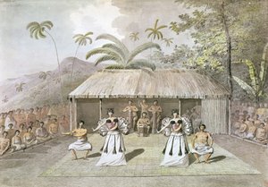 Danza a Tahiti da John Webber