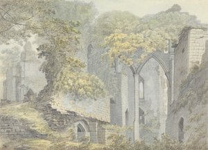 Castello di Goodrich sul Wye, Hertfordshire da John Webber