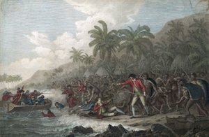 La morte del capitano James Cook il 14 febbraio