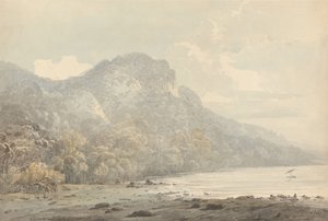 Veduta di Cracatoa (sic), Mari della Cina da John Webber