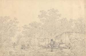 Scena di villaggio da John Webber