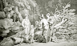 La famiglia del taglialegna da John White Abbot