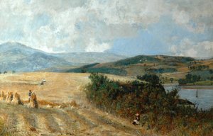 Tempo di Raccolta sul Fiume Conway, c.1890
