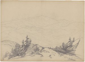 Paesaggio montano da John William Casilear