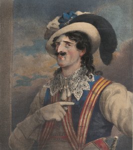 Mr. Young come Iago, ca. 1824 da John William Gear