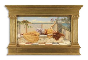 Un felice risveglio da John William Godward