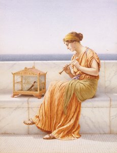 Una canzone senza parole, 1919 da John William Godward