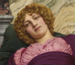 Arte accademica: Myrhinna da John William Godward