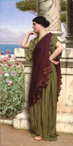 Pensieri teneri, 1917 da John William Godward