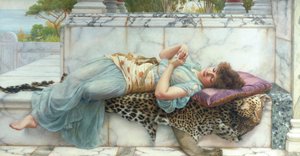 I promessi sposi, 1892 da John William Godward