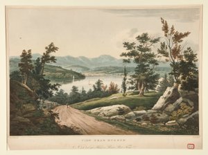 Vista vicino a Hudson da John William Hill