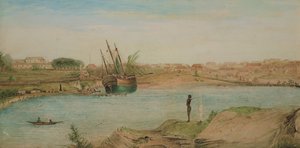 Sydney Cove, capo della baia, 1808