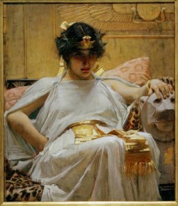 Cleopatra da John William Waterhouse