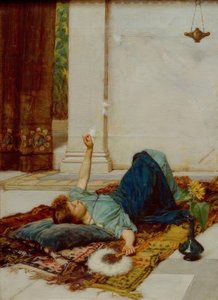 Dolce far niente da John William Waterhouse