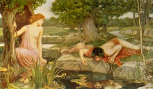 Eco e Narciso, 1903, c. 1915 da John William Waterhouse