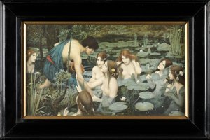 Ila e le ninfe da John William Waterhouse