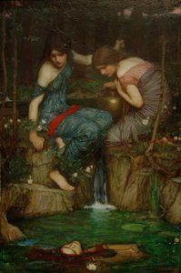Ninfe che trovano la testa di Orfeo