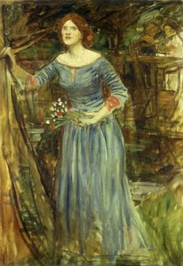 Studio per Ofelia da John William Waterhouse